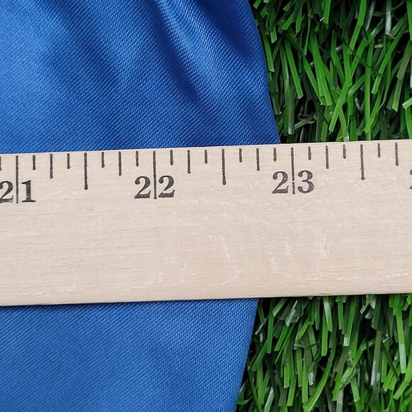 Vintage 90s Sussex-Wantage Jacket M 23x24 Blue Softball Baggy Boxy - Picture 14 of 15